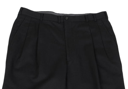 Papas Vitale Barberis Canonico SUPER120'S Suit Black Size M LL
