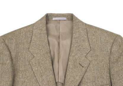 Papas Silk Linen Color Nep Blazer Beige Size 48M