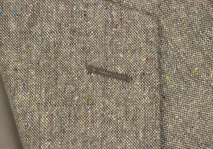 Papas Silk Linen Color Nep Blazer Beige Size 48M