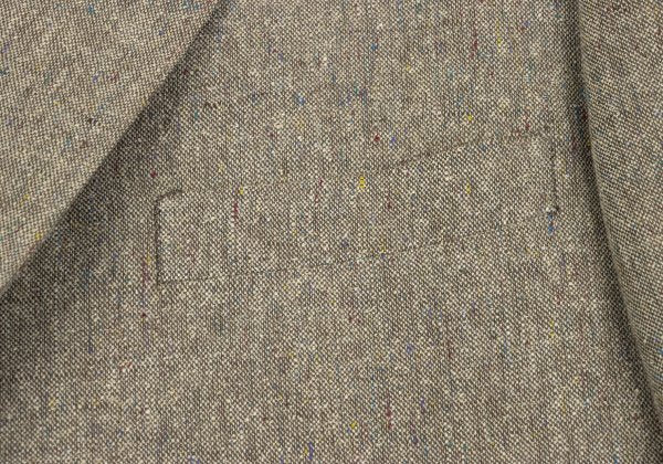 Papas Silk Linen Color Nep Blazer Beige Size 48M