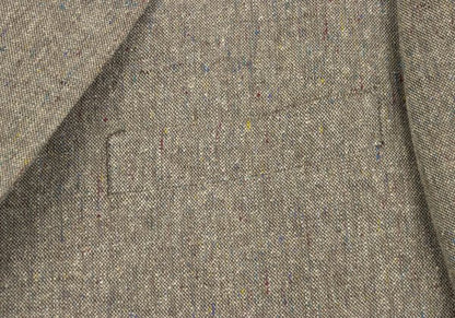 Papas Silk Linen Color Nep Blazer Beige Size 48M