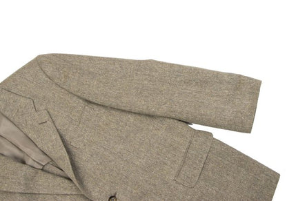 Papas Silk Linen Color Nep Blazer Beige Size 48M