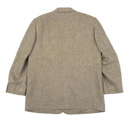 Papas Silk Linen Color Nep Blazer Beige Size 48M