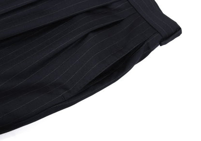Papas GUABELLO SUPER130'S Wool Chalk Pants Navy Size 52LL