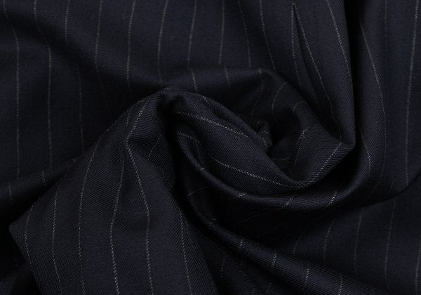 Papas GUABELLO SUPER130'S Wool Chalk Pants Navy Size 52LL