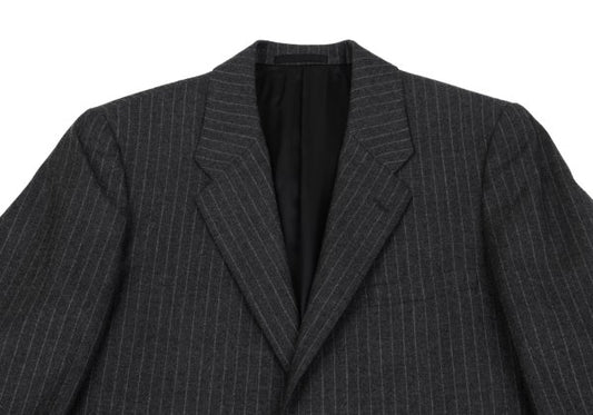 Papas Martin Sons SUPER120'S Wool Blazer Gray Size 48M