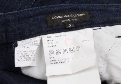 COMME des GARCONS HOMME PLUS 06SS Rolling Pants Black Size S