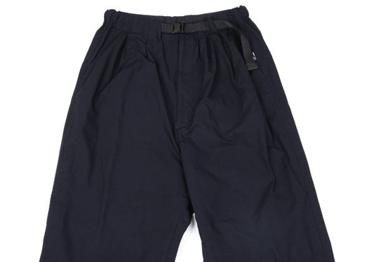 COMME des GARCONS HOMME 25SS Cotton Nylon Pants Blue Size S