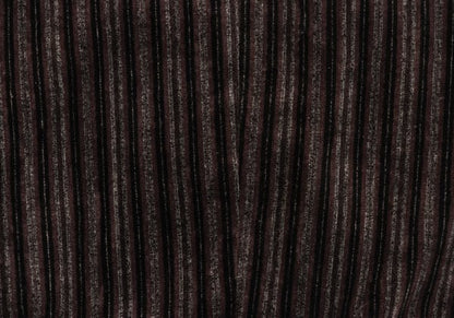 gigli Velour Stripe Double Vest Brown/Black Size 38M