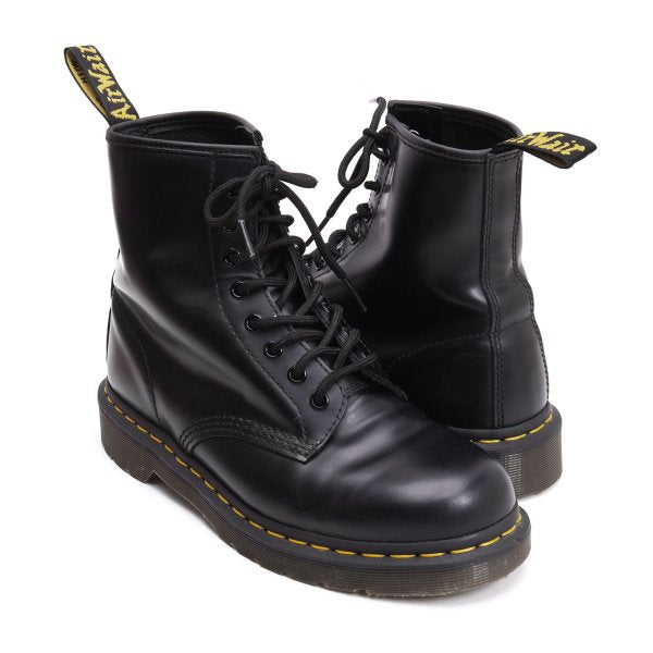 Dr.Martens Black 8-Eye Leather Boots Size 26cm