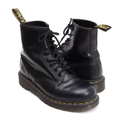 Dr.Martens Black 8-Eye Leather Boots Size 26cm