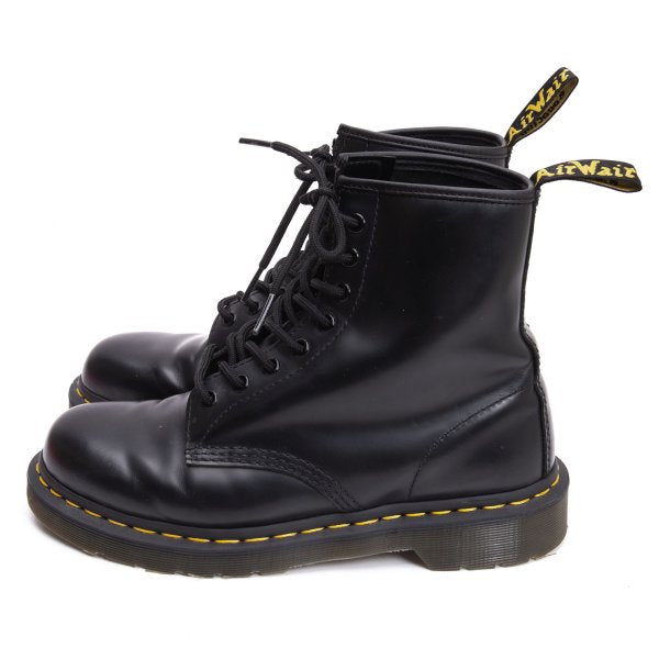 Dr.Martens Black 8-Eye Leather Boots Size 26cm