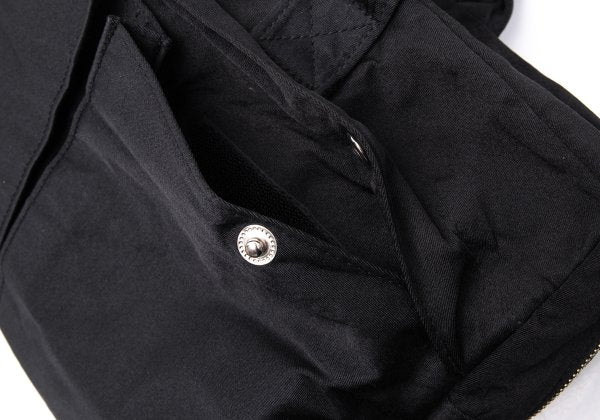 MASAKI MATSUSHIMA HOMME Nylon Helmet Bag Black