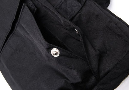 MASAKI MATSUSHIMA HOMME Nylon Helmet Bag Black