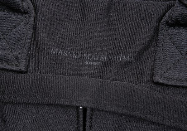 MASAKI MATSUSHIMA HOMME Nylon Helmet Bag Black