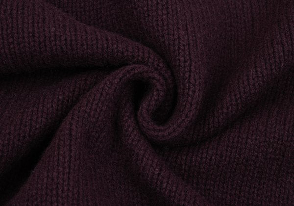 Atsuro Tayama A/T Wool Asymmetric Front Cardigan Red Size M