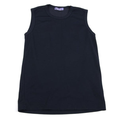 COMME des GARCONS Garment Dyed Jersey Tank Top Navy Size S