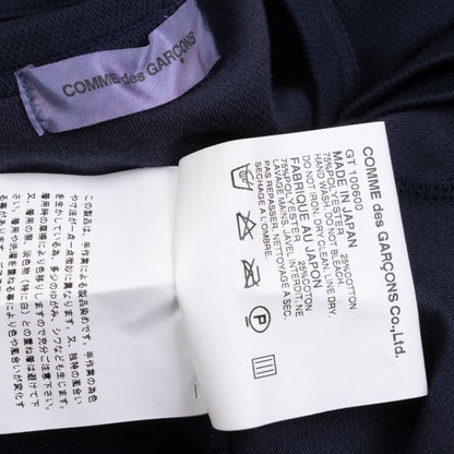 COMME des GARCONS Garment Dyed Jersey Tank Top Navy Size S