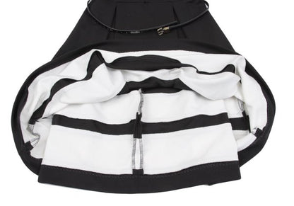 Calvin Klein Hem Border Belted Sleeveless Dress Black Size 2