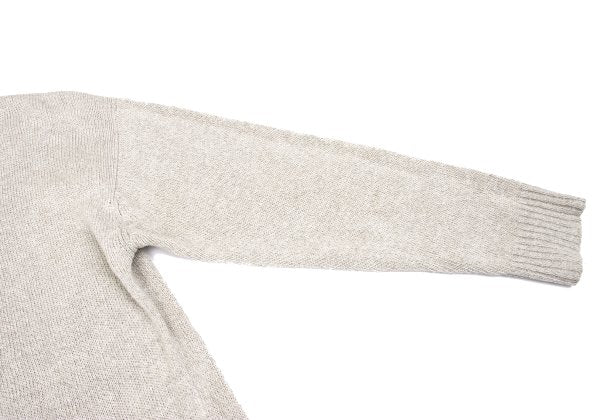 COMME des GARCONS HOMME Linen Cotton Sweater Beige Size M