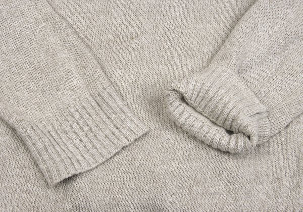 COMME des GARCONS HOMME Linen Cotton Sweater Beige Size M