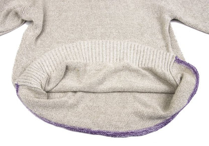 COMME des GARCONS HOMME Linen Cotton Sweater Beige Size M