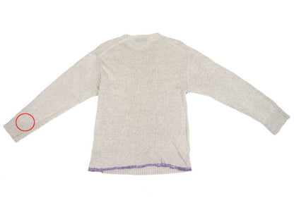 COMME des GARCONS HOMME Linen Cotton Sweater Beige Size M