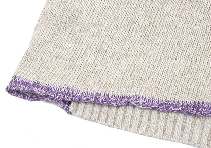 COMME des GARCONS HOMME Linen Cotton Sweater Beige Size M