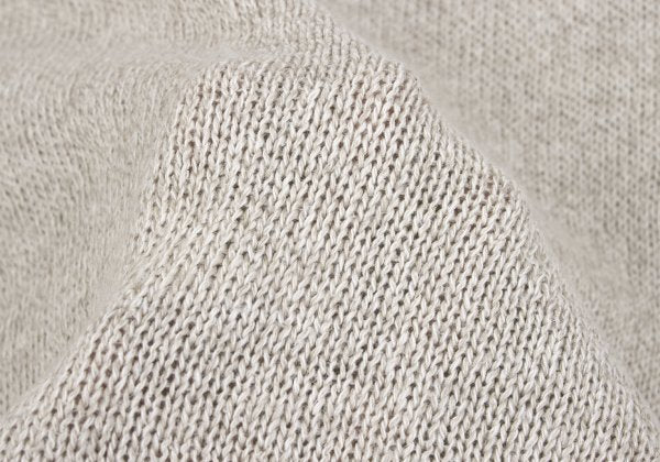 COMME des GARCONS HOMME Linen Cotton Sweater Beige Size M