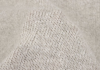 COMME des GARCONS HOMME Linen Cotton Sweater Beige Size M