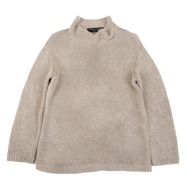 COMME des GARCONS HOMME PLUS Linen High Knit Beige Size M
