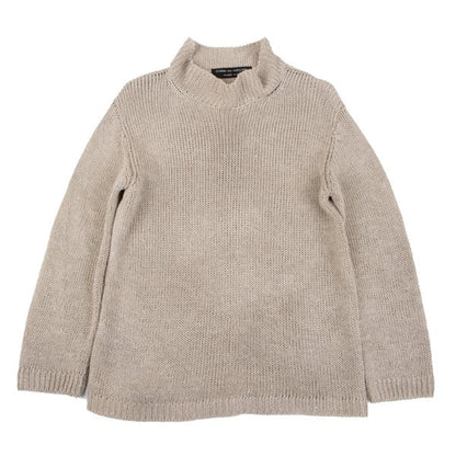 COMME des GARCONS HOMME PLUS Linen High Knit Beige Size M