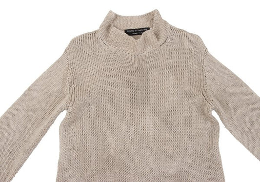 COMME des GARCONS HOMME PLUS Linen High Knit Beige Size M