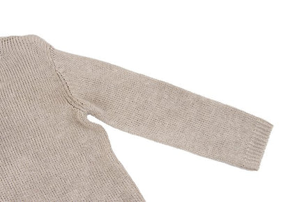 COMME des GARCONS HOMME PLUS Linen High Knit Beige Size M