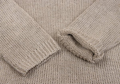 COMME des GARCONS HOMME PLUS Linen High Knit Beige Size M