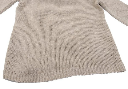 COMME des GARCONS HOMME PLUS Linen High Knit Beige Size M