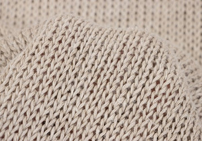COMME des GARCONS HOMME PLUS Linen High Knit Beige Size M