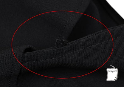 Yohji Yamamoto FEMME Wool Poly Side Skirt Black Size S