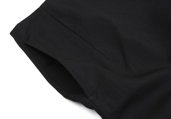 Yohji Yamamoto FEMME Wool Poly Side Skirt Black Size S