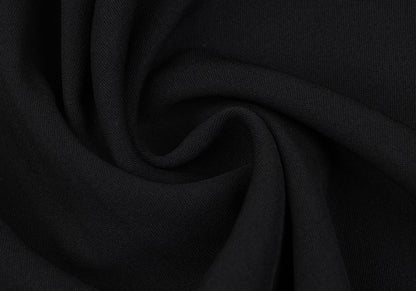 Yohji Yamamoto FEMME Wool Poly Side Skirt Black Size S