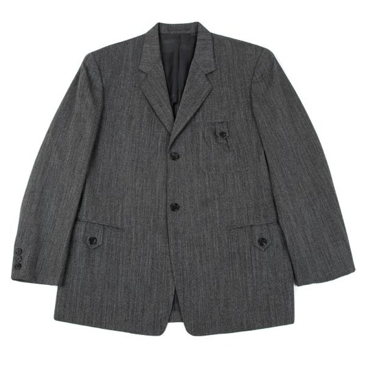 Y's for men Wool 2-Button Jacket Gray Size M