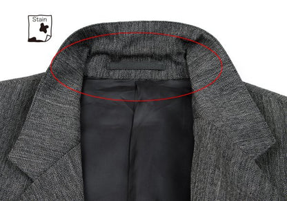 Y's for men Wool 2-Button Jacket Gray Size M