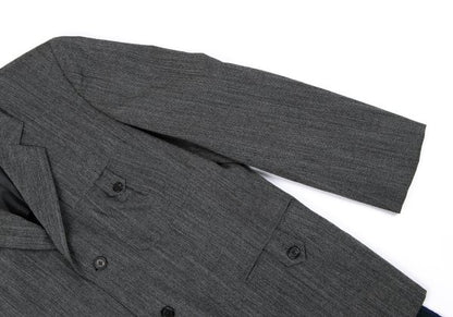 Y's for men Wool 2-Button Jacket Gray Size M