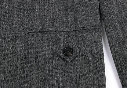 Y's for men Wool 2-Button Jacket Gray Size M