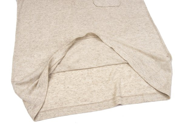 Y's for men Rayon Linen Short Sleeve Polo Shirt Beige Size M