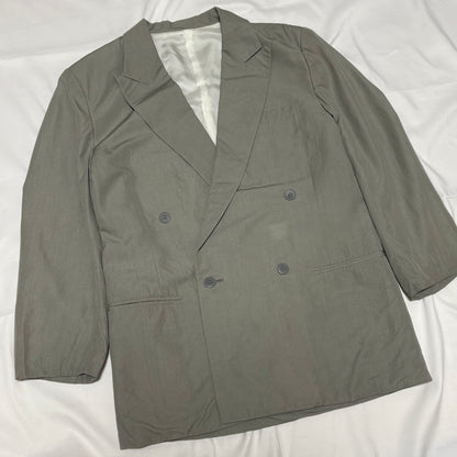 Y's for men WORKSHOP 80s Gray Rayon DB Jacket Free Size