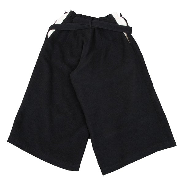 Y's Waist Layered Belted Wide Pants Black Size M