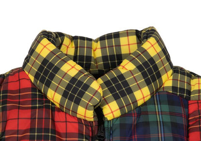 COMME des GARCONS SHIRT Padded Patchwork Vest Yellow Size X