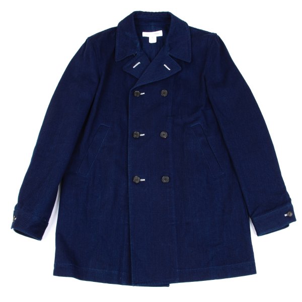 COMME des GARCONS SHIRT Indigo Cotton Jacket Blue Size L