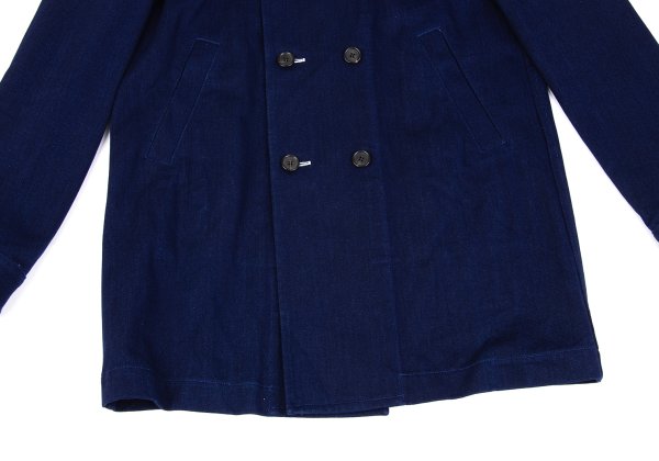 COMME des GARCONS SHIRT Indigo Cotton Jacket Blue Size L